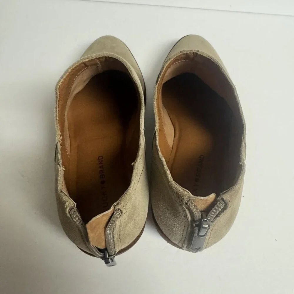 Lucky Brand Womens Fitina Bootie Suede Size 8 M
